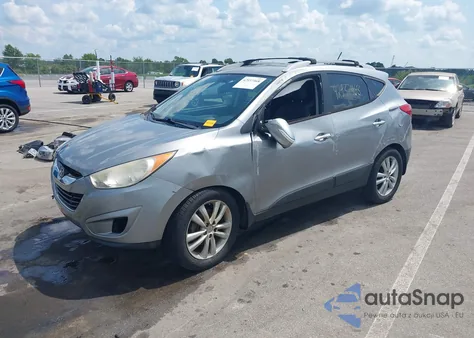 2011 Hyundai Tucson Limited from USA, damaged, VIN KM8JUCACXBU213998